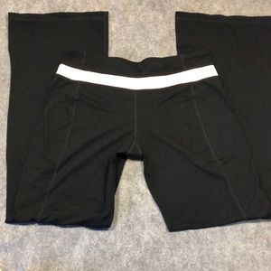 Calvin Klein Performance Black pants pink band M